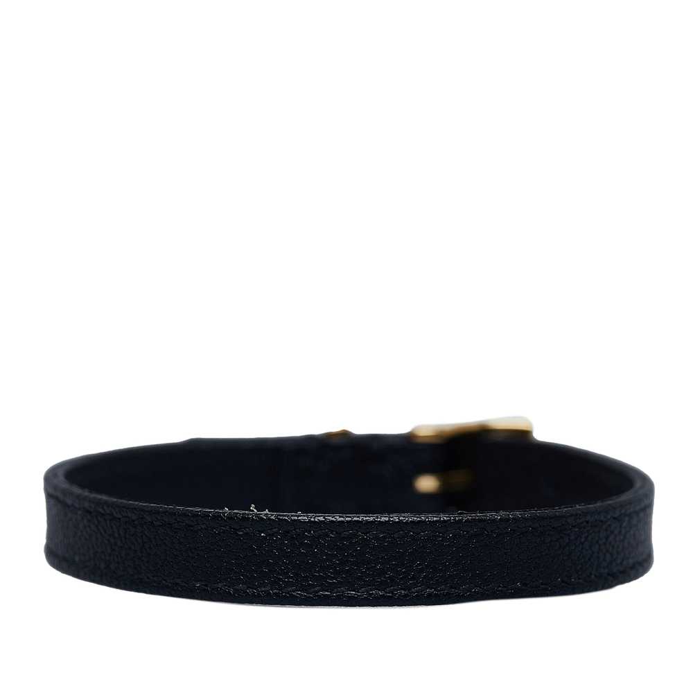 Black Gucci Double G Bracelet - image 3