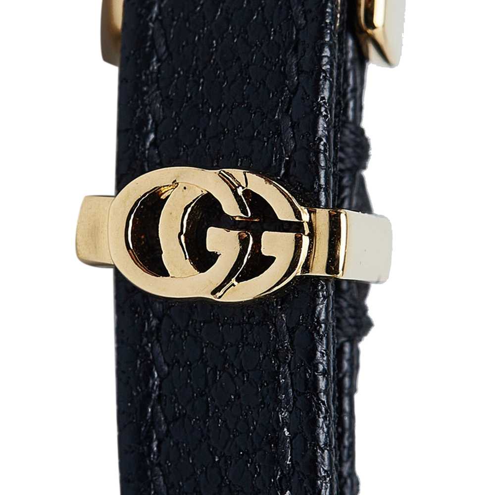Black Gucci Double G Bracelet - image 4