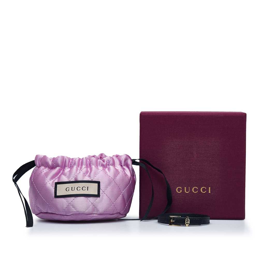 Black Gucci Double G Bracelet - image 8