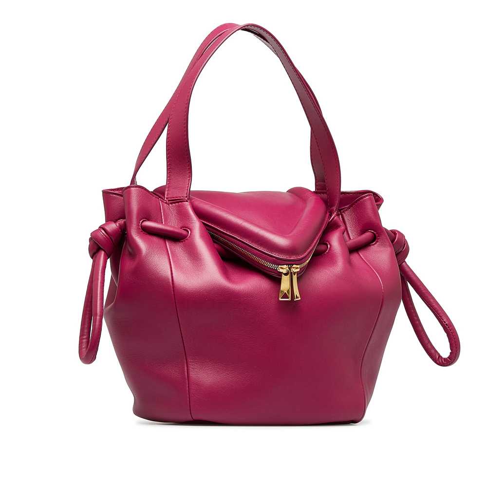 Pink Bottega Veneta Beak Handbag - image 2