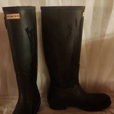 Hunter boots size 8