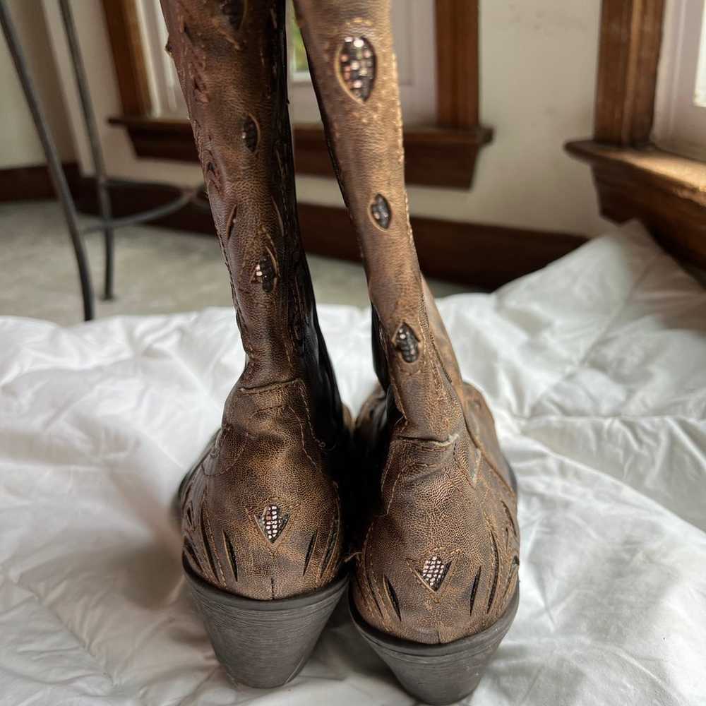 roper cowboy boots - image 4