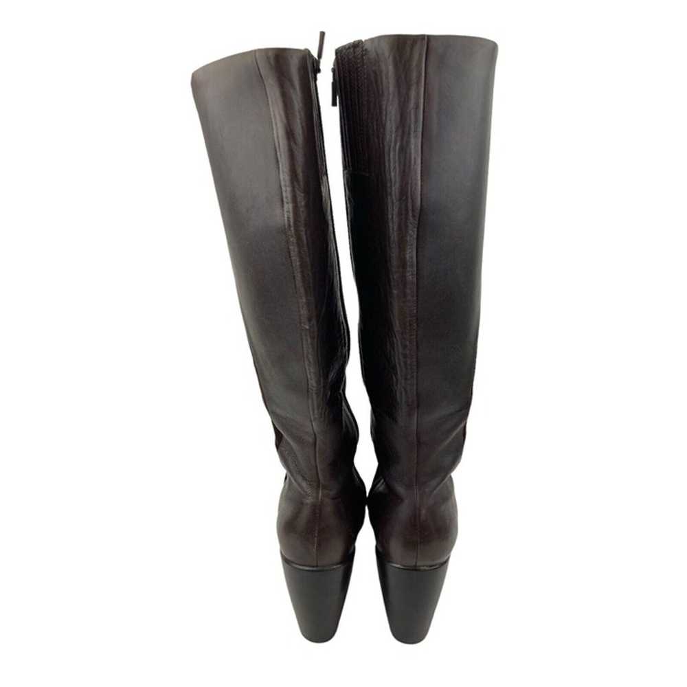 *Dansko Knee High Mixed Brown Leather Comfort Hee… - image 8