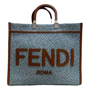 Fendi Runaway Shopping pony-style calfskin tote - image 1