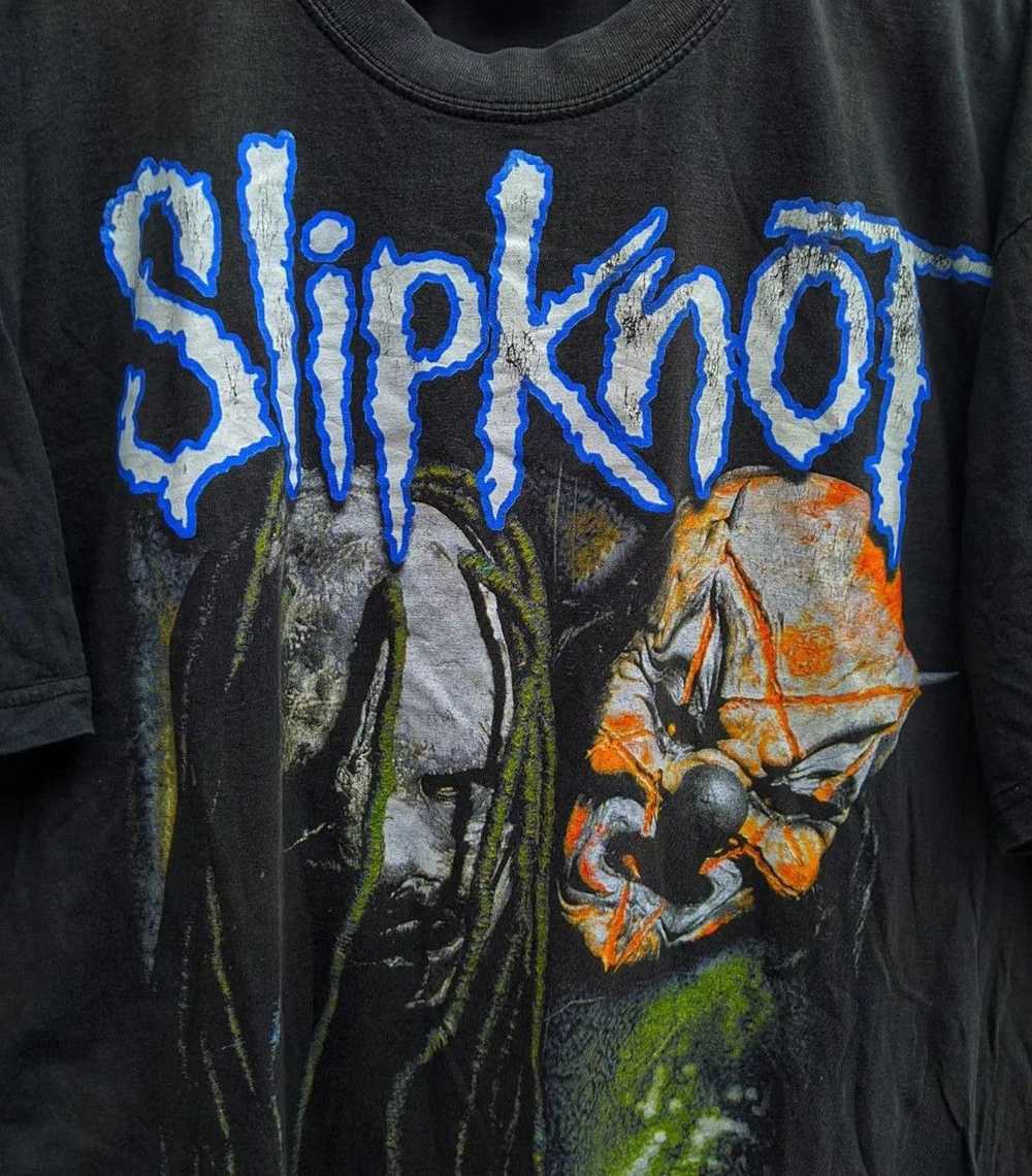 Vintage vintage 90s slipknot eurobootleg t shirt - image 2