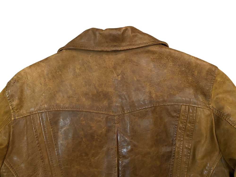 Leather Jacket × Rare × Vintage Harley Davidson R… - image 5
