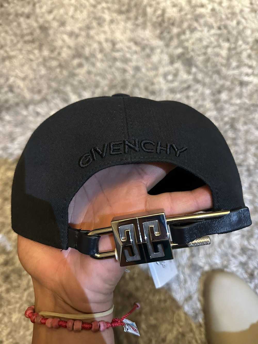 Givenchy Givenchy baseball black cap designer mat… - image 4