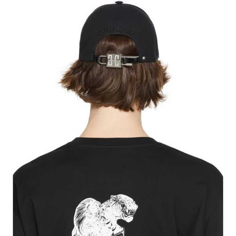 Givenchy Givenchy baseball black cap designer mat… - image 8