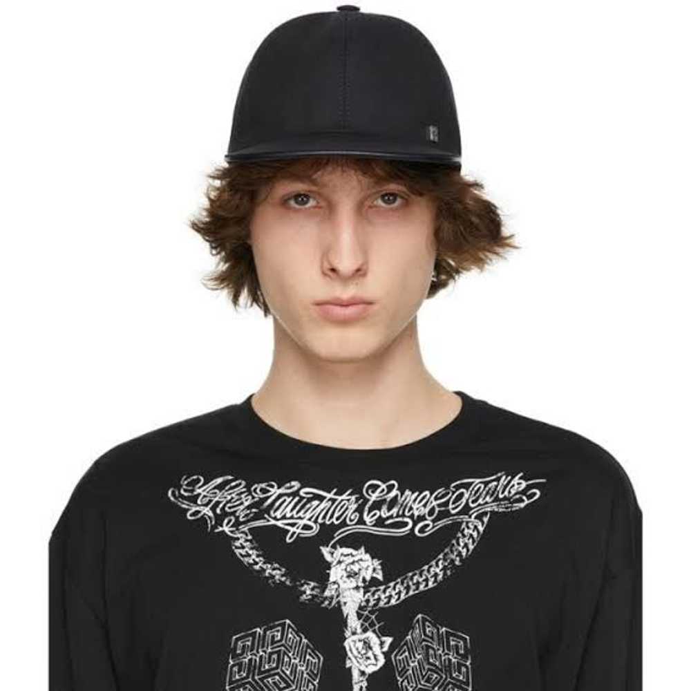 Givenchy Givenchy baseball black cap designer mat… - image 9