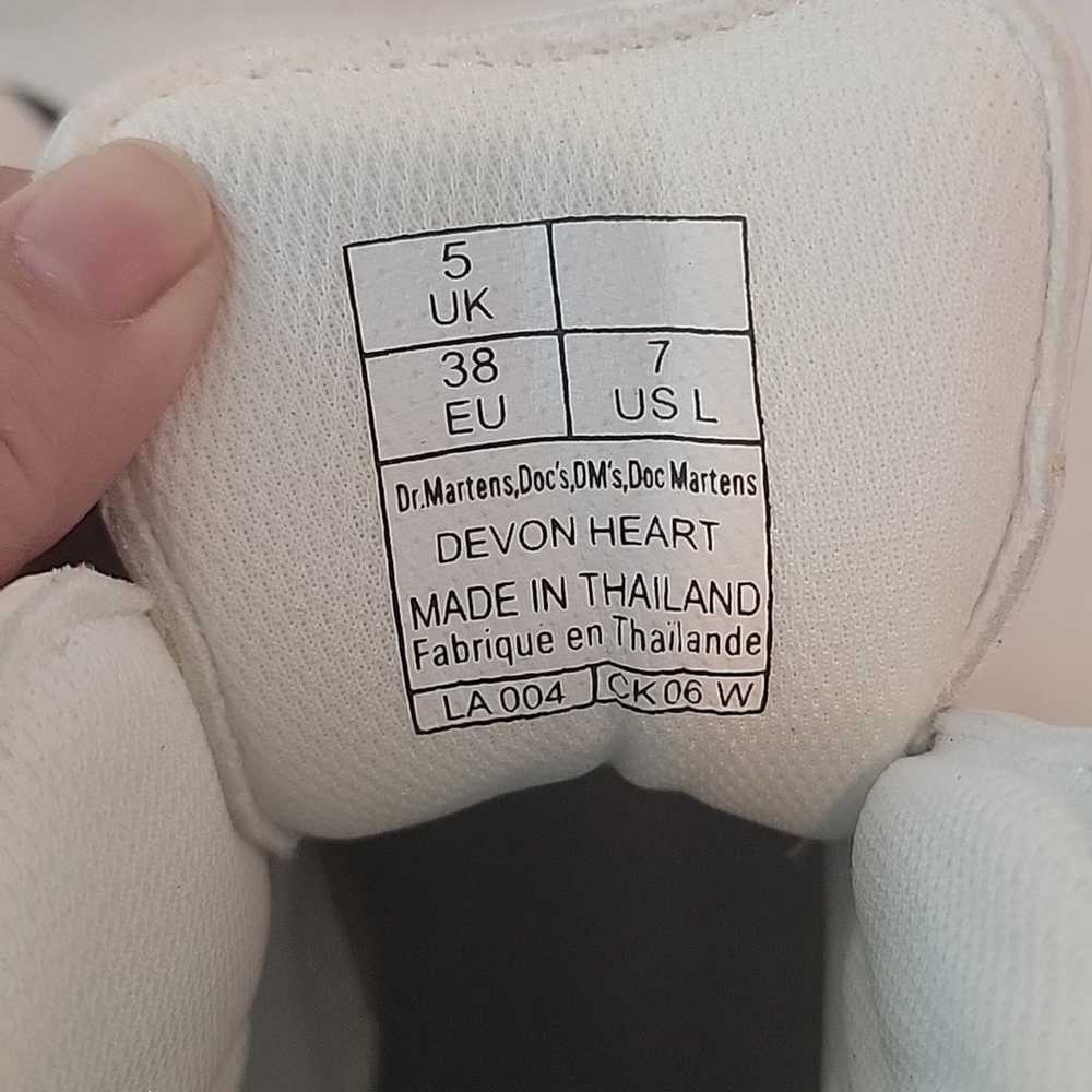 NWOB Dr. Martens Devon Hearts Quad Boot - White - image 6