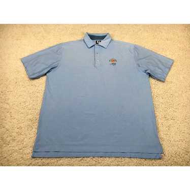 Footjoy FootJoy Shirt Mens Large Blue Polo FJ Gol… - image 1