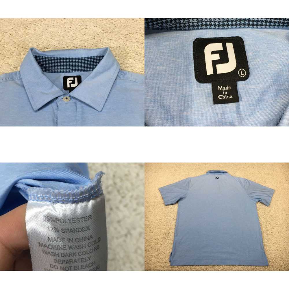 Footjoy FootJoy Shirt Mens Large Blue Polo FJ Gol… - image 4