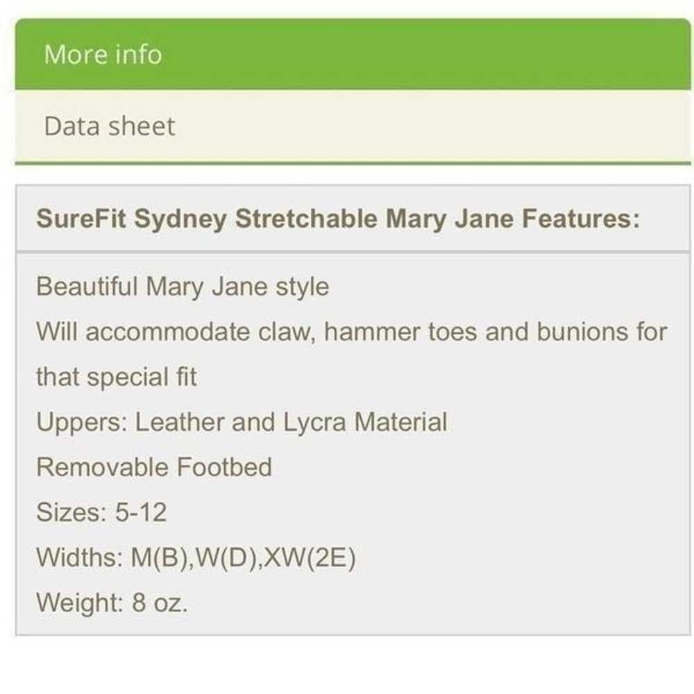 Sure fit Sydney black orthopedic Mary Janes speci… - image 5