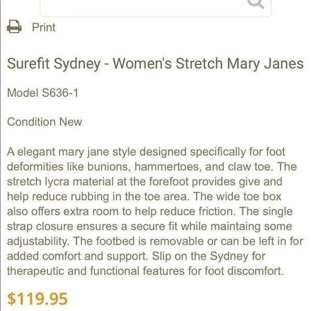 Sure fit Sydney black orthopedic Mary Janes speci… - image 7
