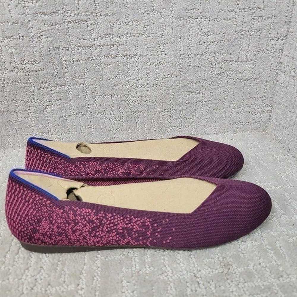 Rothy's The Flat Women's Size US 9.5 Fig Python P… - image 3