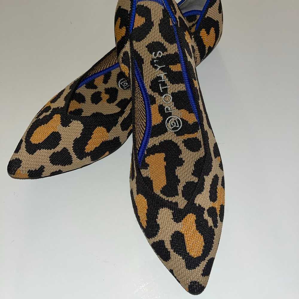 Nwot rothy’s the point big cat pointed flats size… - image 10