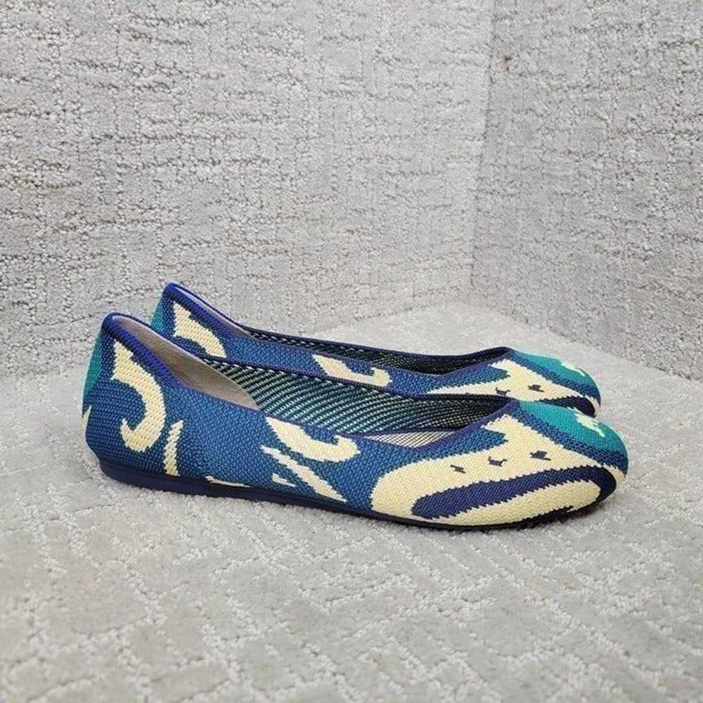 Rothy's The Flat Women's Size 8.5 Moroccan Teal C… - image 6