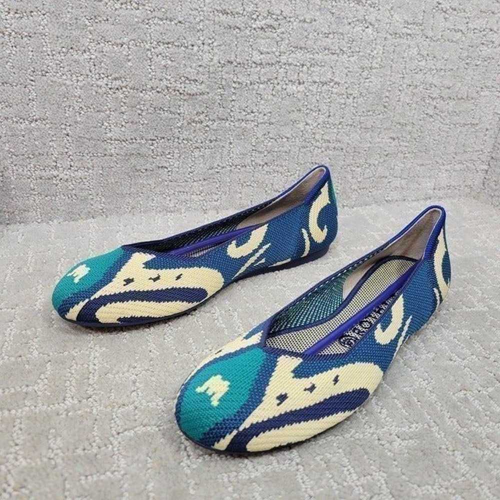 Rothy's The Flat Women's Size 8.5 Moroccan Teal C… - image 7