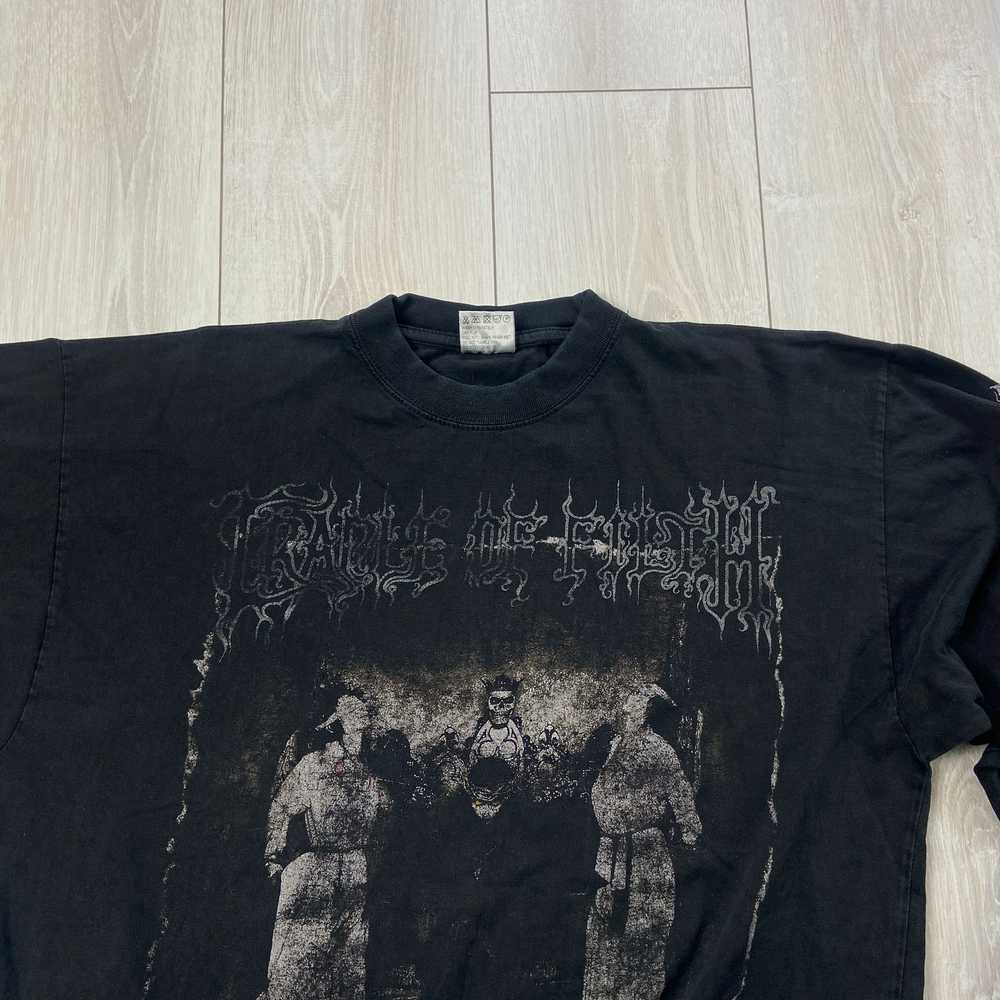 Band Tees × Vintage Cradle of Filth Chapter 5 Tor… - image 11