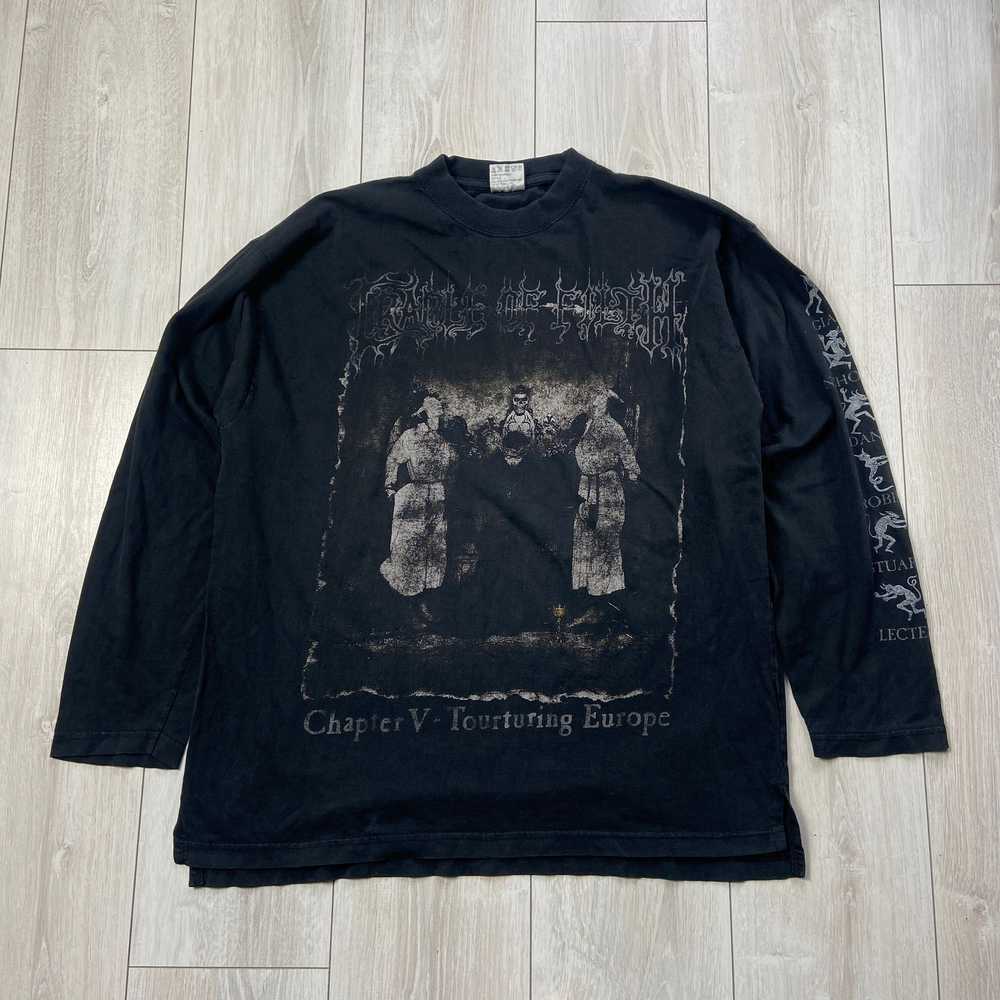 Band Tees × Vintage Cradle of Filth Chapter 5 Tor… - image 6