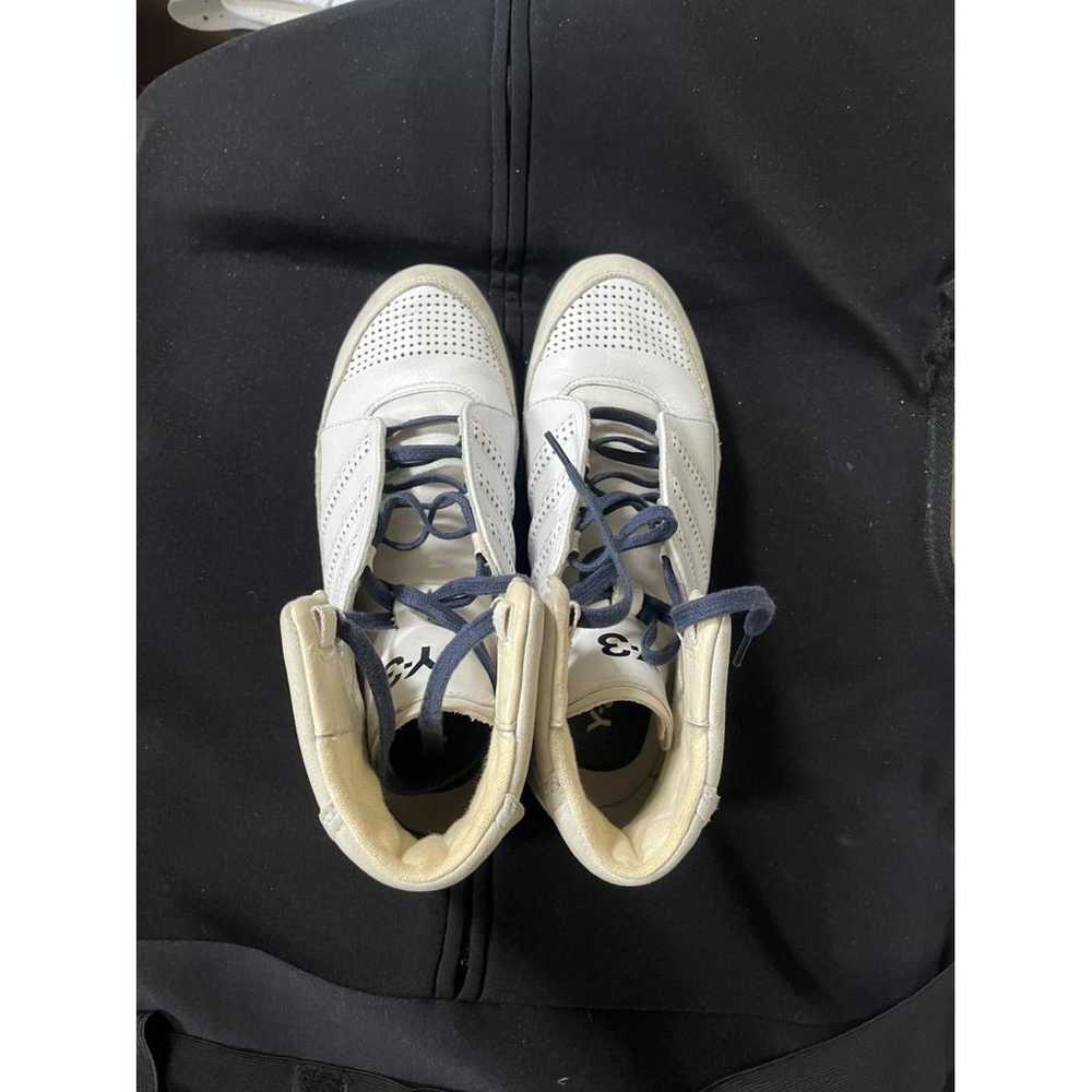 Y-3 Leather trainers - image 3