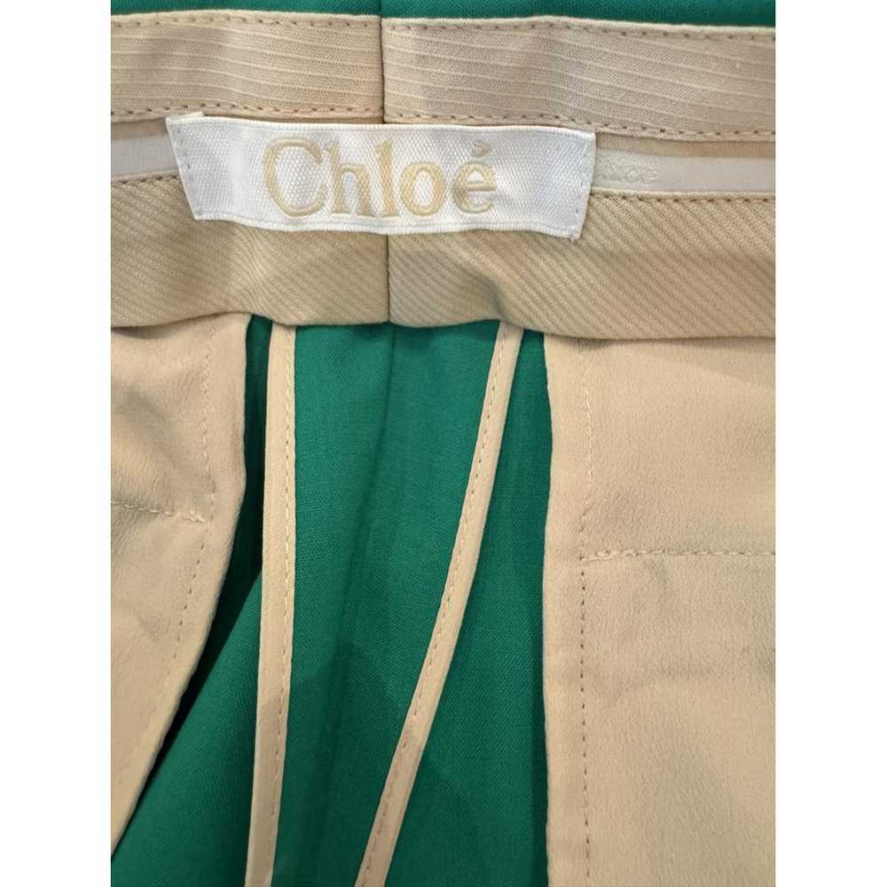 Chloé Wool straight pants - image 3