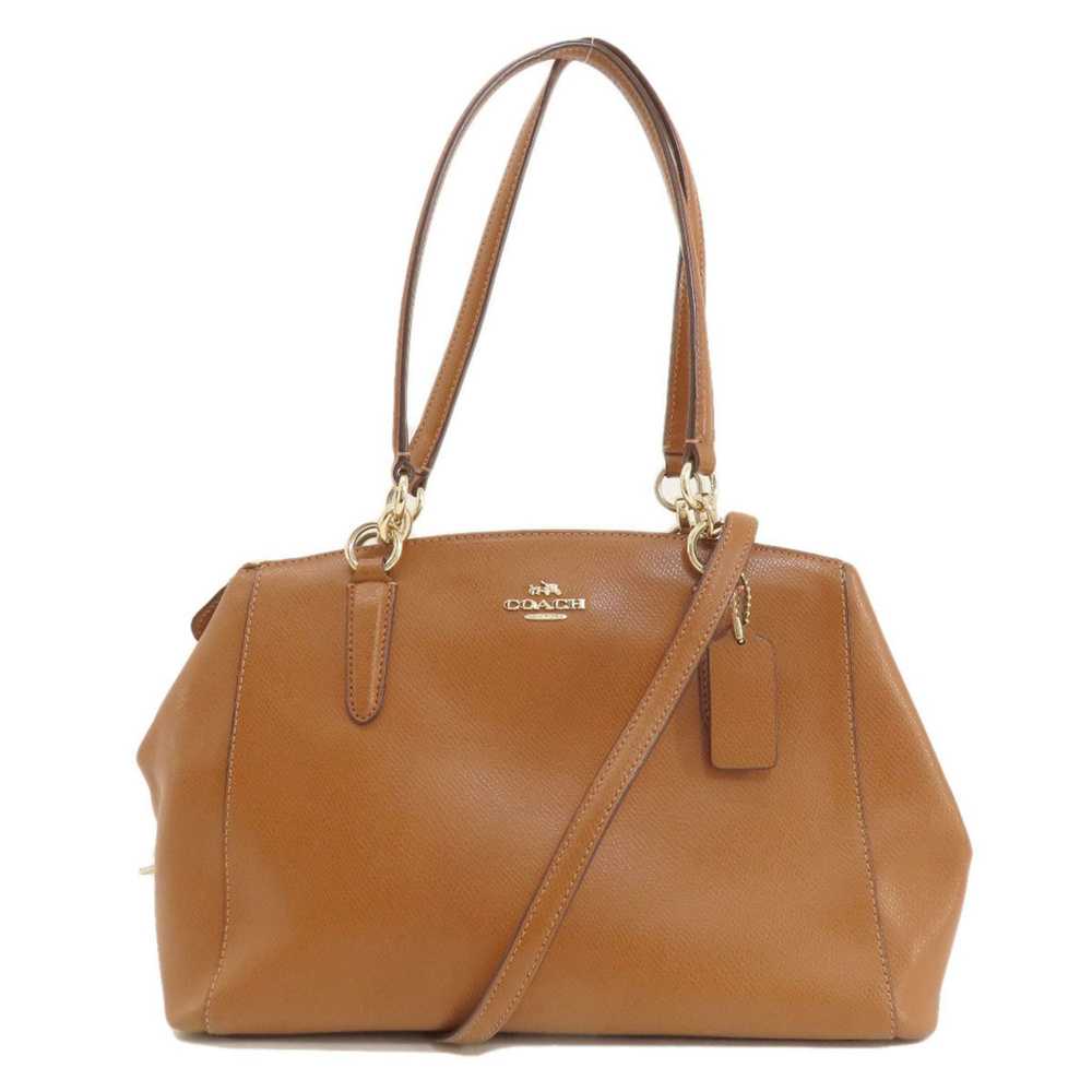 Coach Coach F36637 Christy Carryall Handbag Leath… - image 11