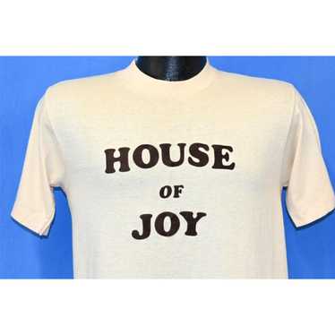 House of CB vintage 70s HOUSE OF JOY FLOCKED IRON 