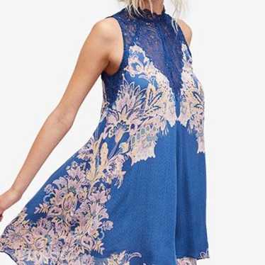 Free People Blue Marsha Dress size large