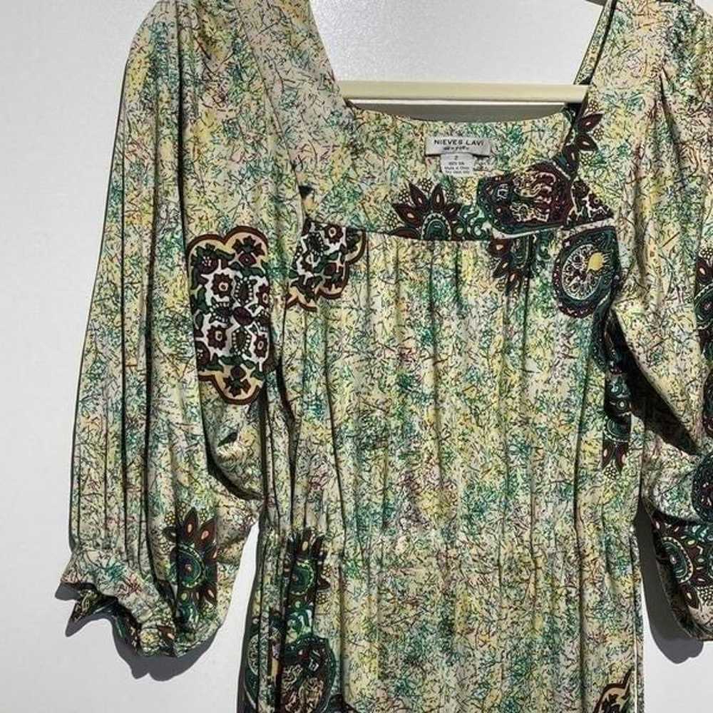 Women’s Nieves Lavi New York Silk Mini dress size… - image 3