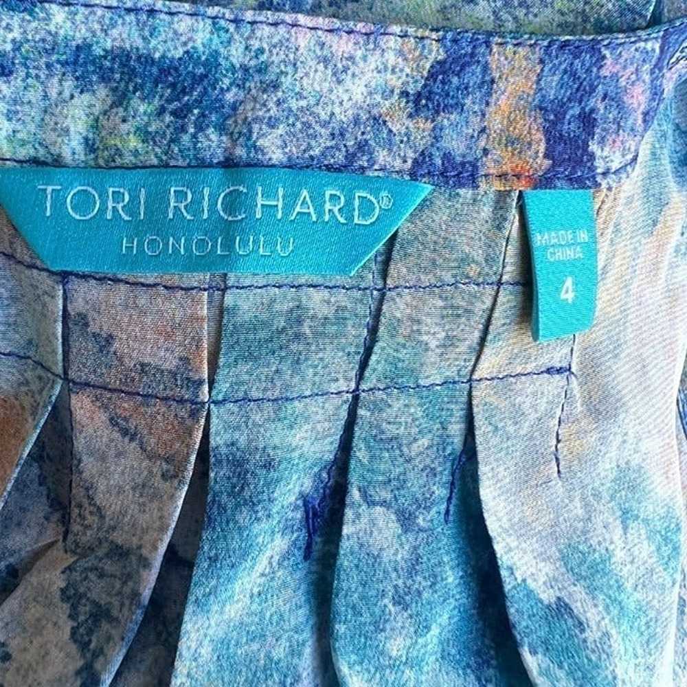 Tori Richards Honolulu 100% Silk Hawaiian Shift D… - image 5