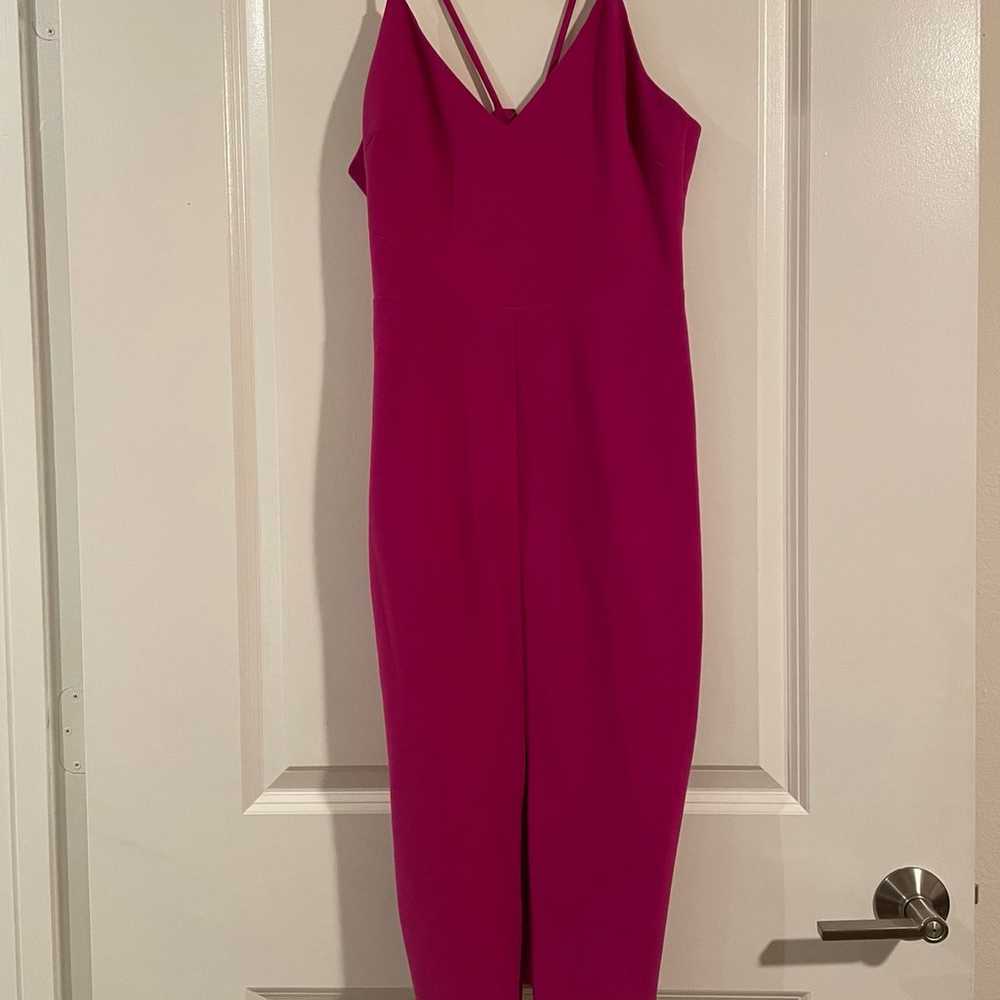 Revolve Likely Brooklyn Dress Sz 4 Fitted Sheath … - image 3