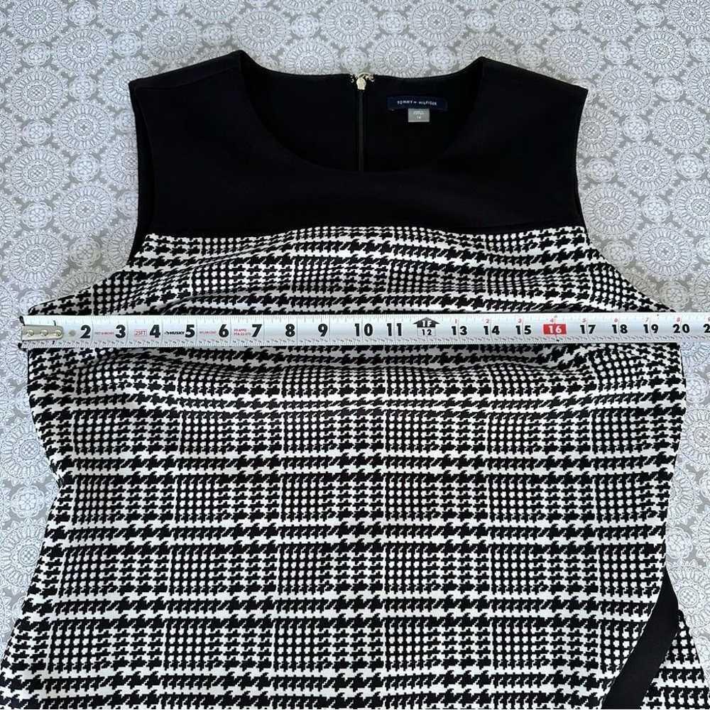 Tommy Hilfiger Houndstooth Asymmetrical Look Shea… - image 5