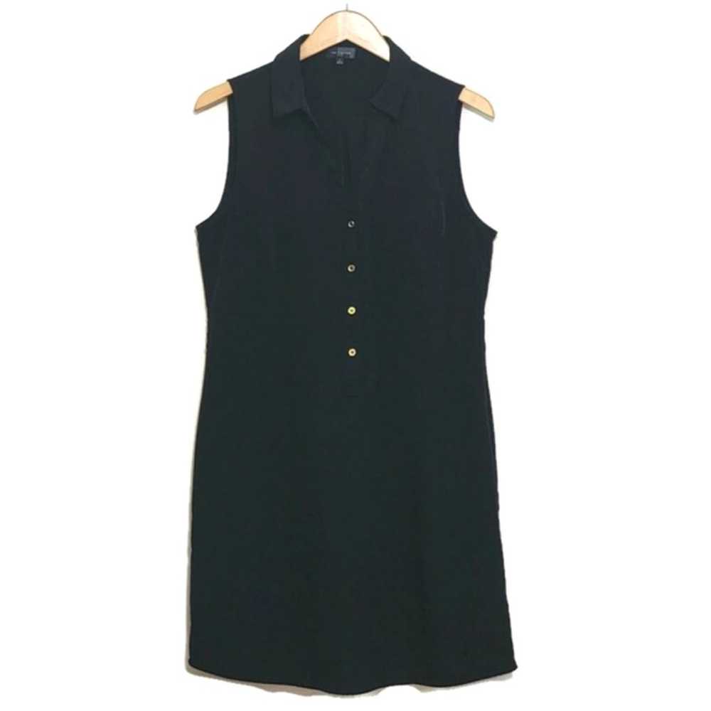 The Limited Sleeveless Button Front Sheath Shirtd… - image 1