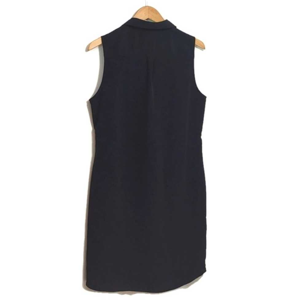 The Limited Sleeveless Button Front Sheath Shirtd… - image 4