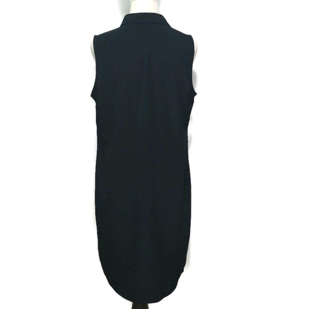 The Limited Sleeveless Button Front Sheath Shirtd… - image 7