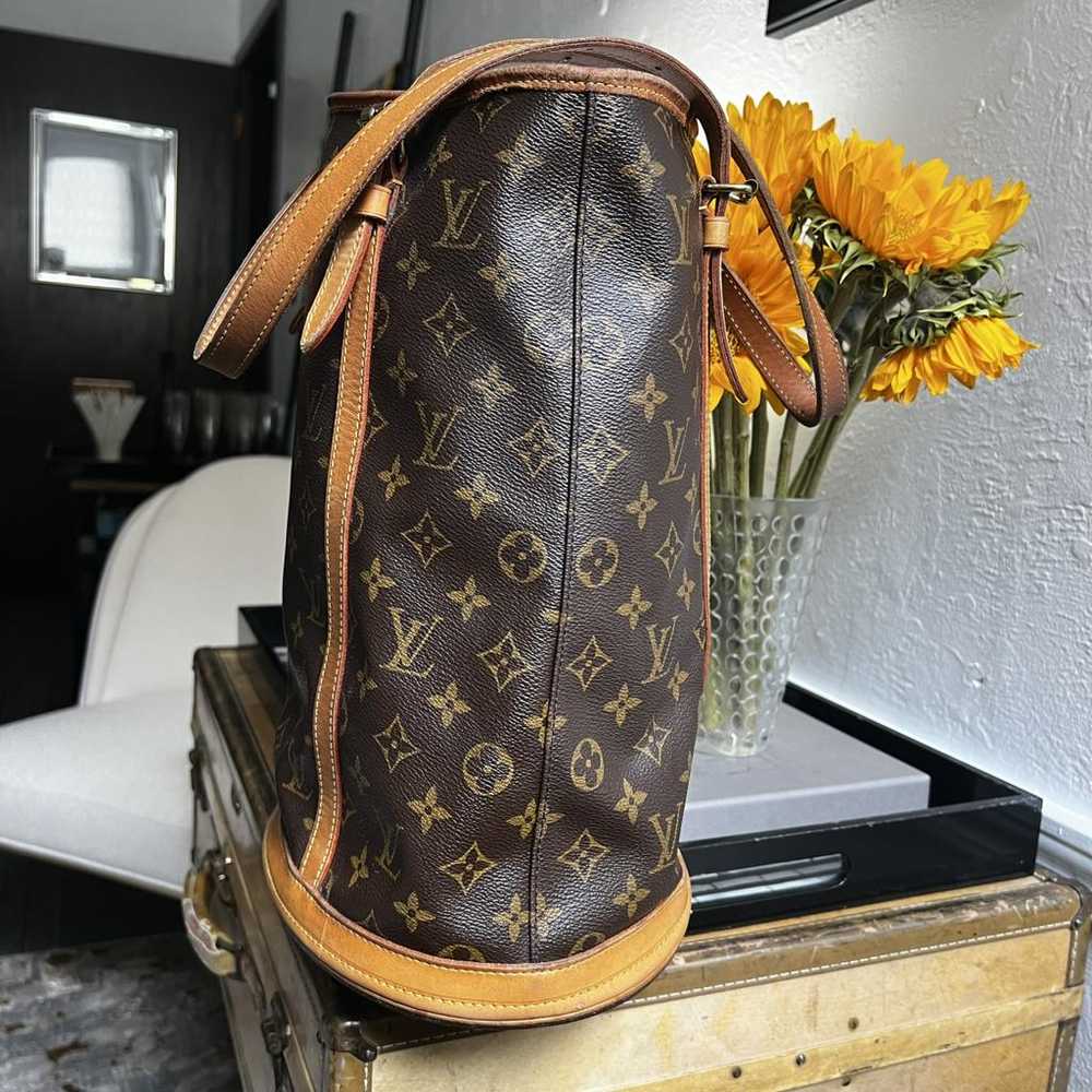 Louis Vuitton Bucket cloth handbag - image 2