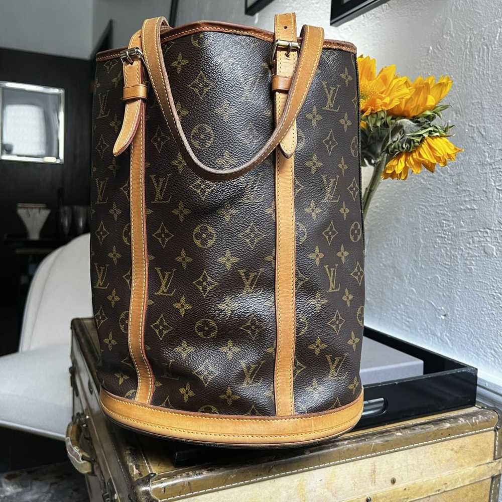 Louis Vuitton Bucket cloth handbag - image 3