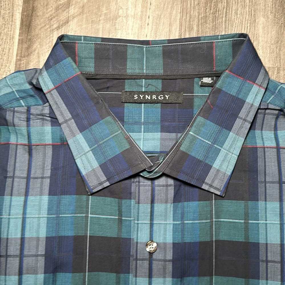 Synrgy Synrgy Long Sleeve Button Down Shirt - 4XL - image 5