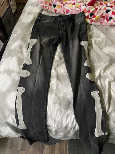 Mnml skeleton denim sz - Gem