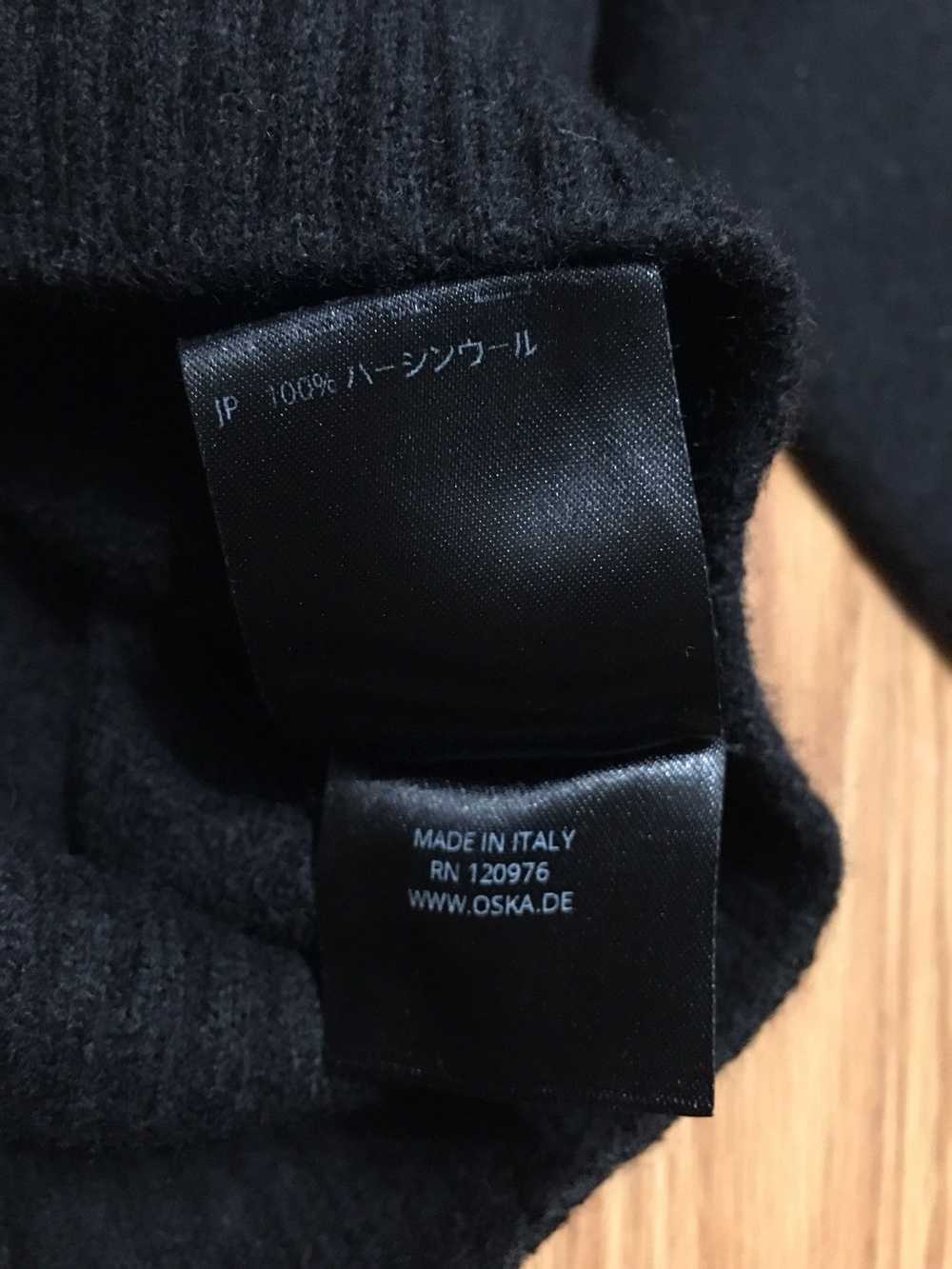 Designer × Streetwear OSKA Black Virgin Wool High… - image 11