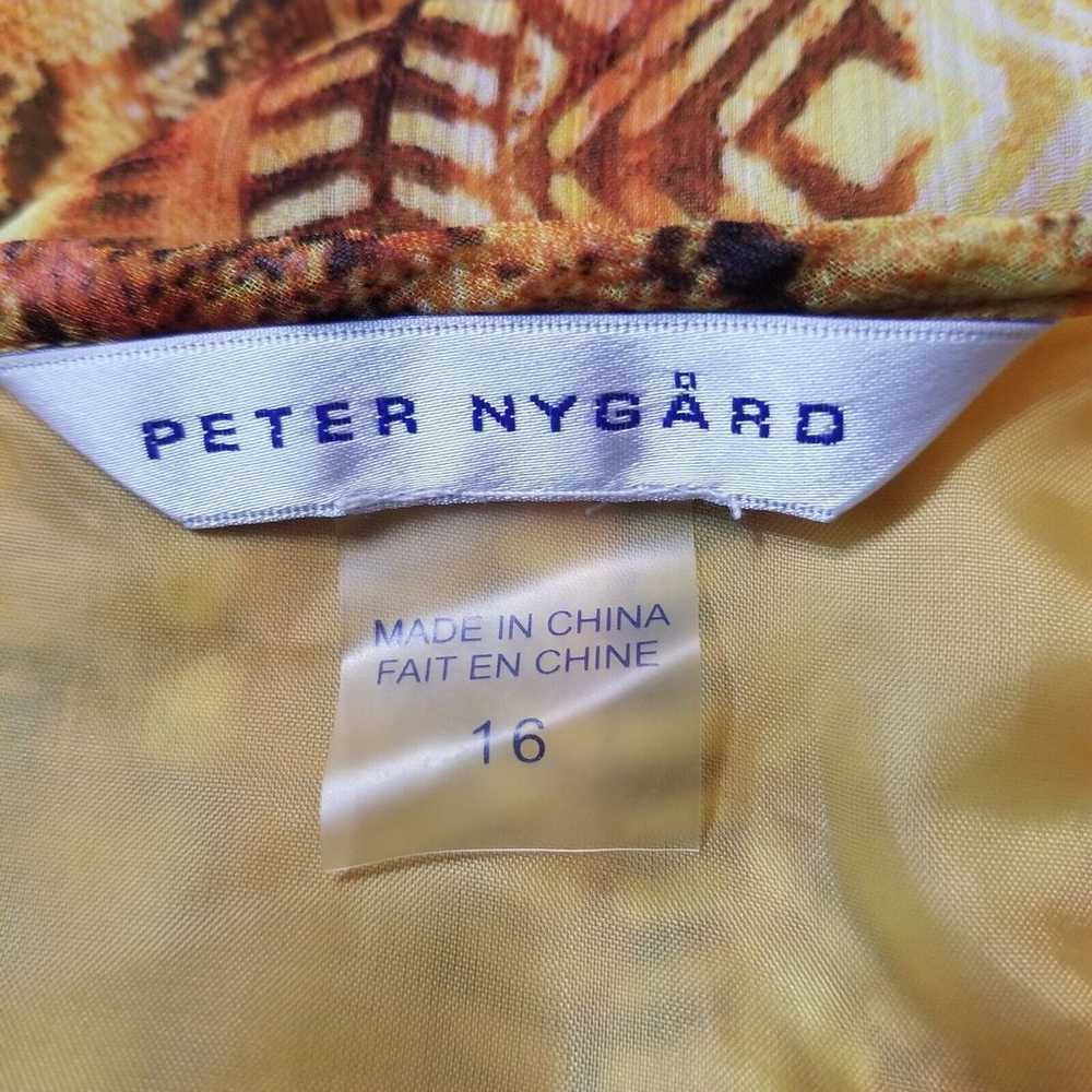 Peter Nygard Woman's Size 16 Python Print Blouson… - image 8