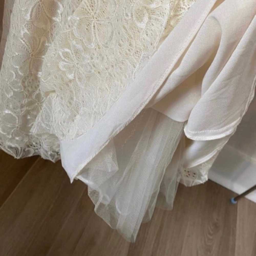 Large minuet lace dress - image 3
