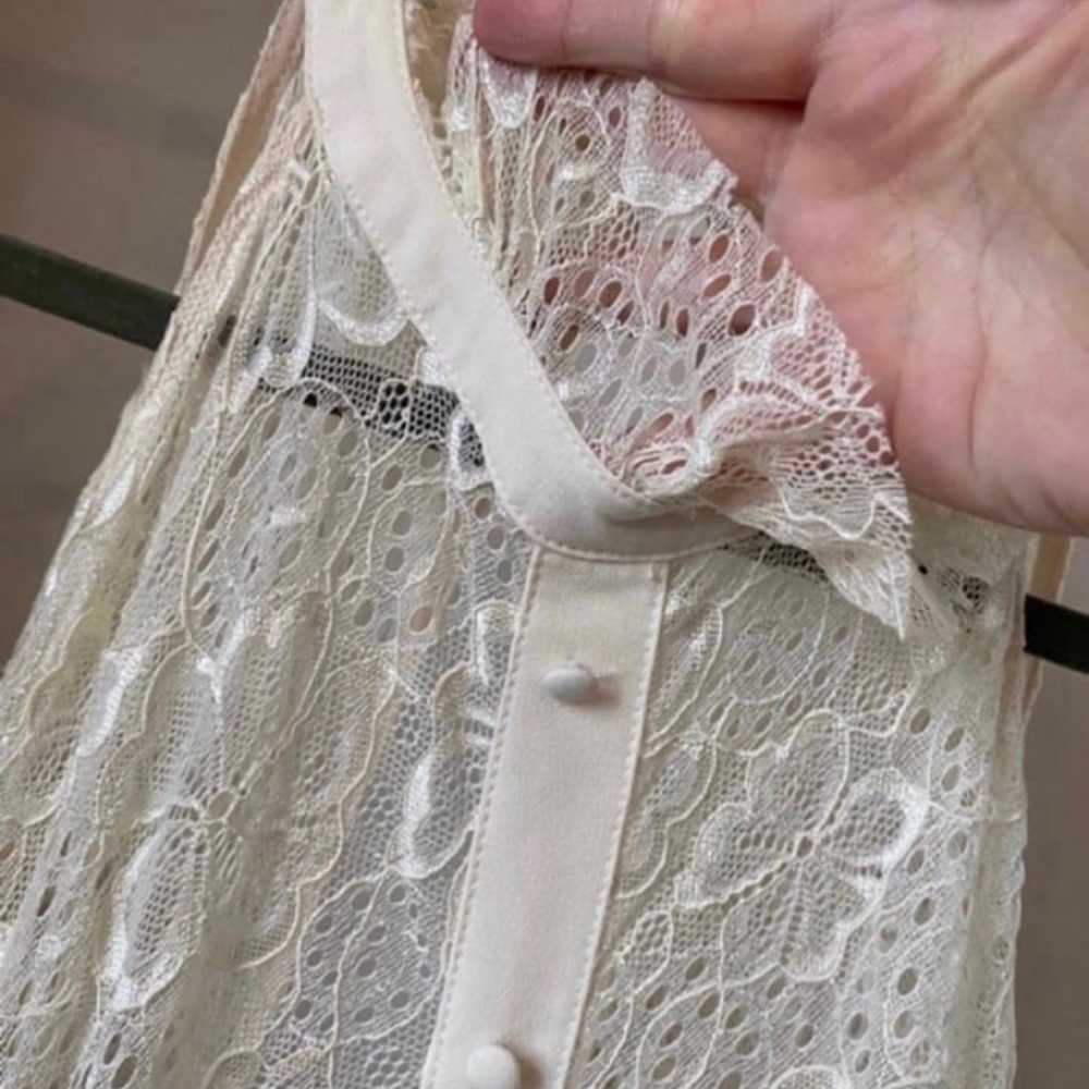 Large minuet lace dress - image 4