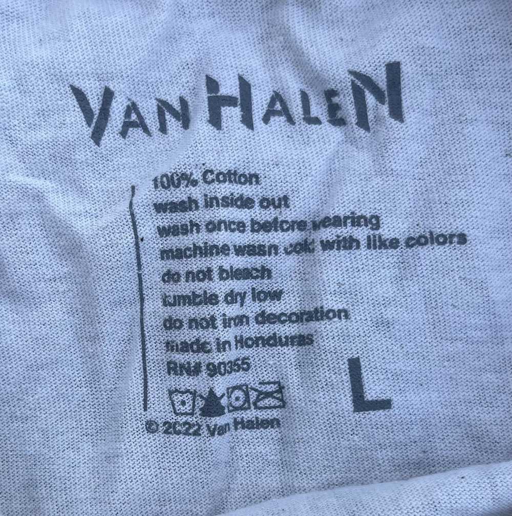 Streetwear × Vintage Van Halen 1979 World Tour Gr… - image 3