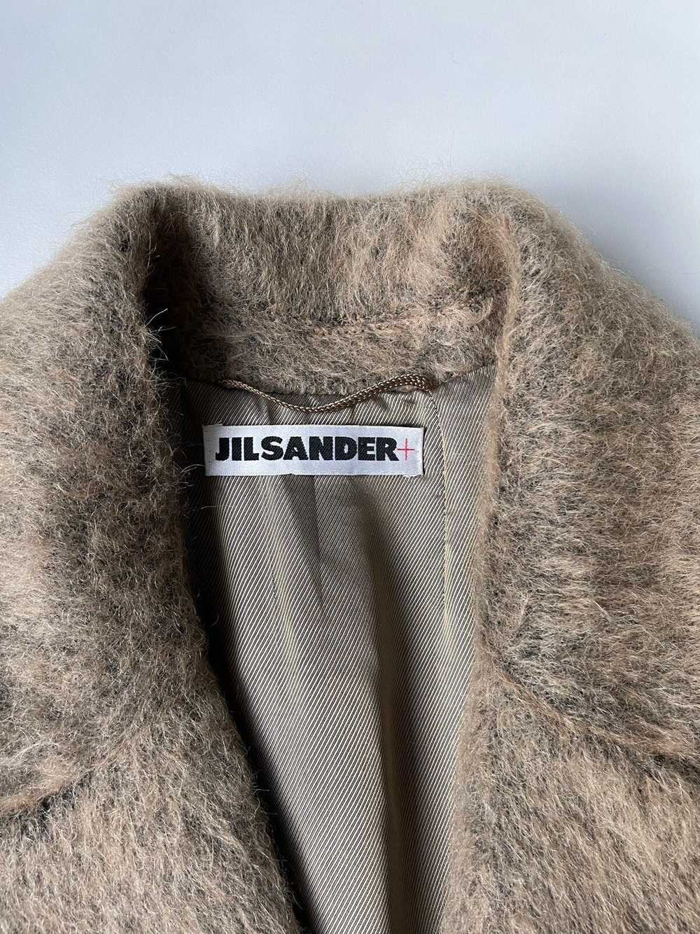 Jil Sander Early 2000s Fuzzy Alpaca Overcoat - image 3