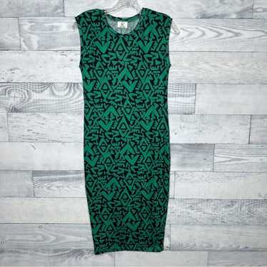 Zara Patterned Midi Dress