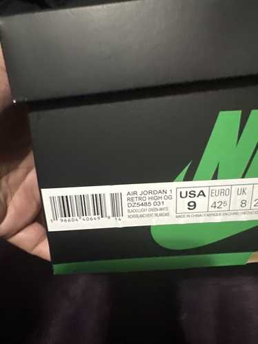 Jordan Brand × Nike Lucky green Jordan 1