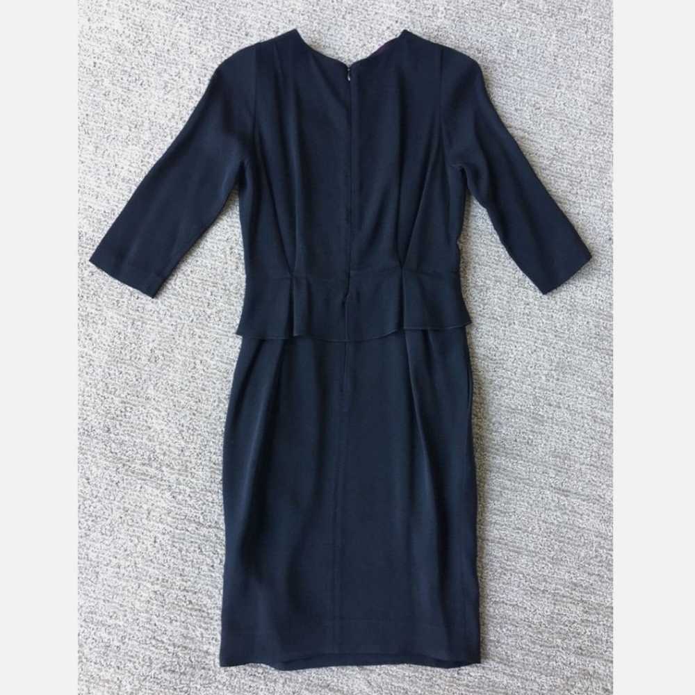 $985 Stella McCartney Black Peplum Dress - image 3