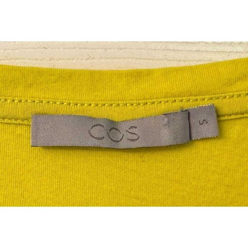 COS Sunny Yellow Contrasting Panel Sleeveless Dre… - image 7